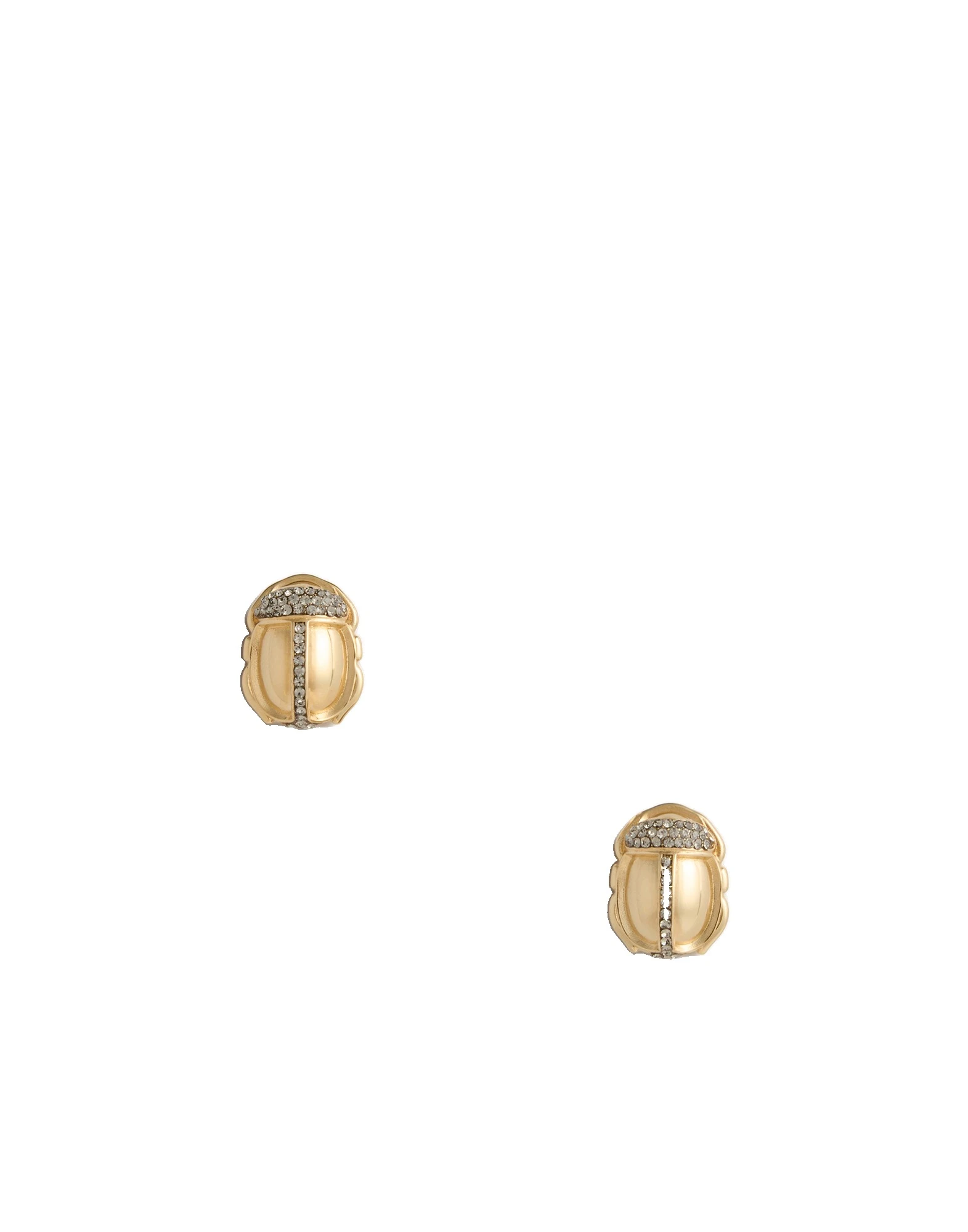 La DoubleJ Khepri Studs in 24K Gold Plate & Rhinestone La DoubleJ Khepri Studs in 24K Gold Plate & Rhinestone