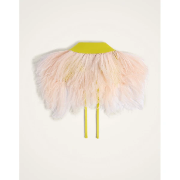 La DoubleJ La Scala Collar in Yellow at Luxury Shoes 