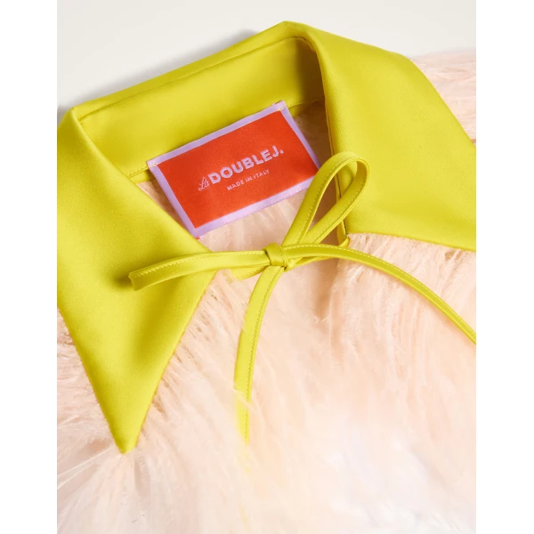 La DoubleJ La Scala Collar in Yellow at Luxury Shoes 