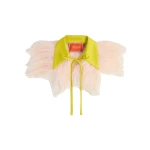 La DoubleJ La Scala Collar in Yellow at Luxury Shoes 