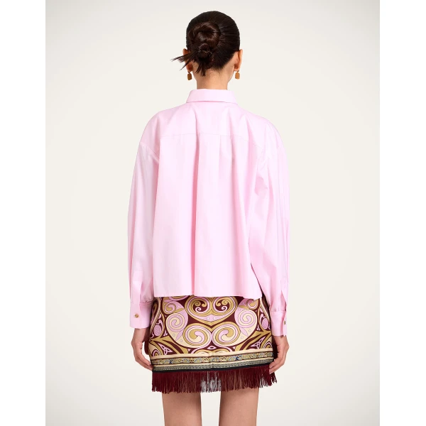 La DoubleJ La Scala Shirt in Pink at Luxury Shoes 