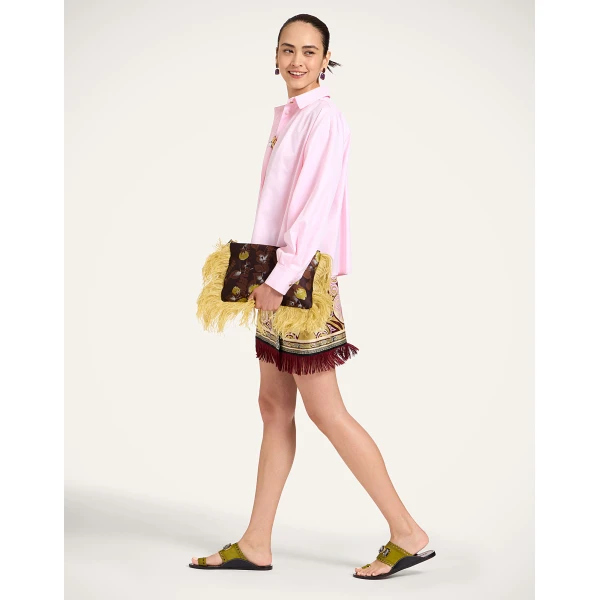 La DoubleJ La Scala Shirt in Pink at Luxury Shoes 