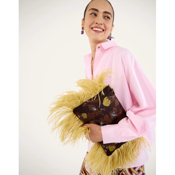 La DoubleJ La Scala Shirt in Pink at Luxury Shoes 