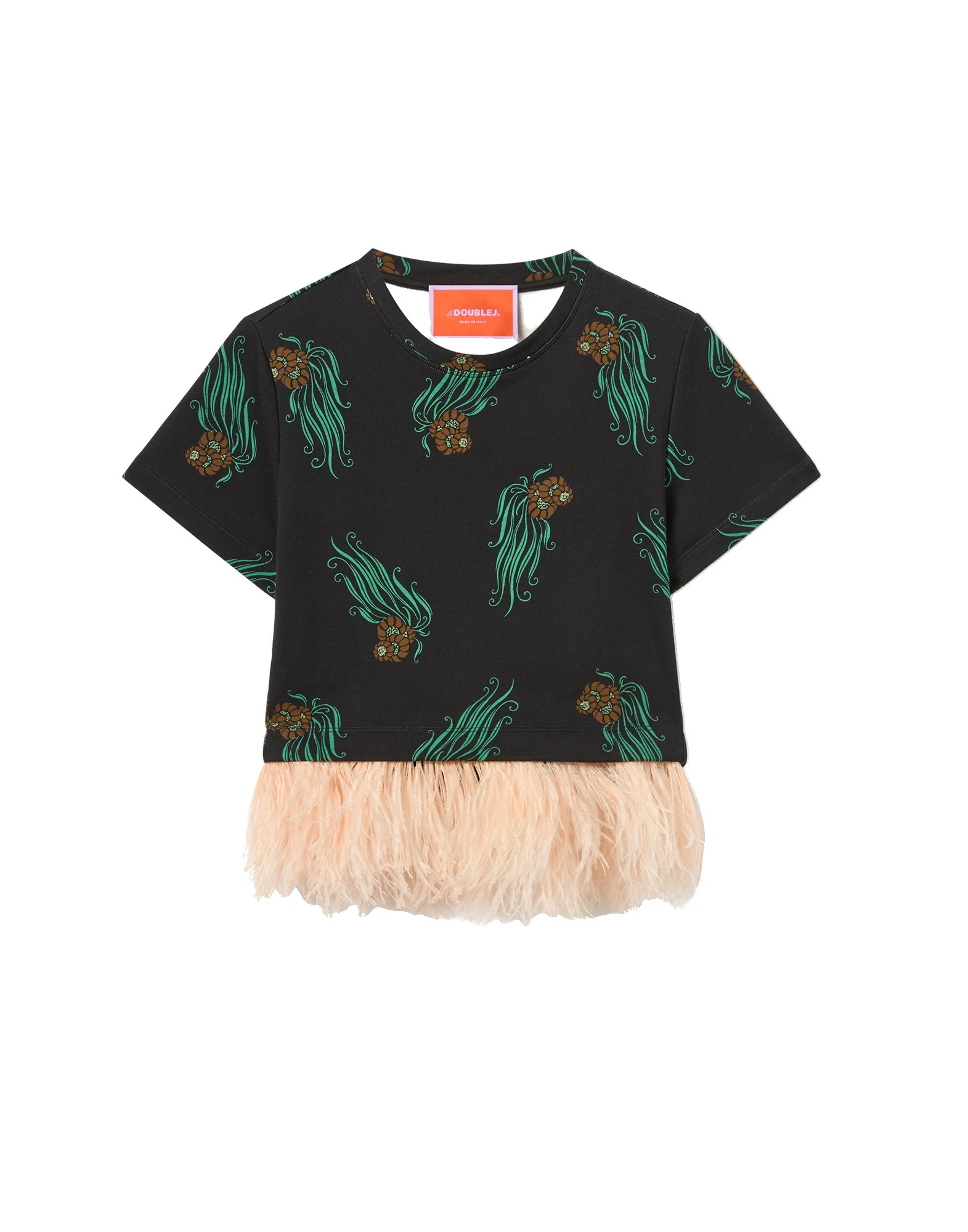 La DoubleJ La Scala Tee in Lemuria Black La DoubleJ La Scala Tee in Lemuria Black