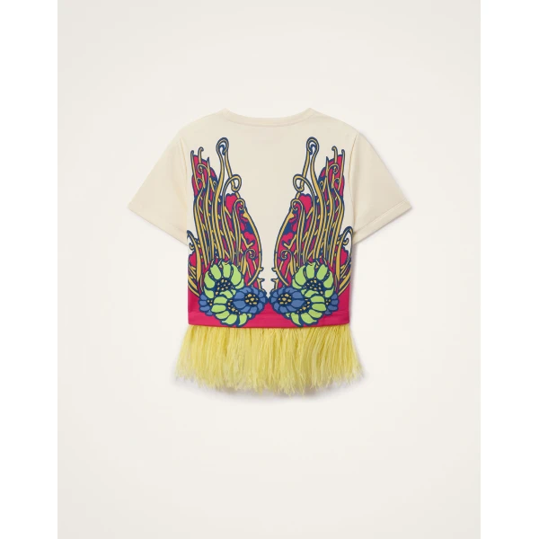La DoubleJ La Scala Tee in Lemuria Pink, view 6