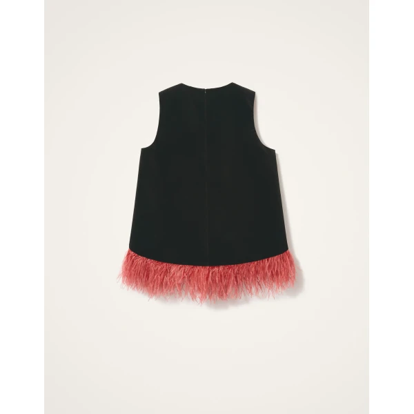 La DoubleJ La Scala Top in Black, view 6