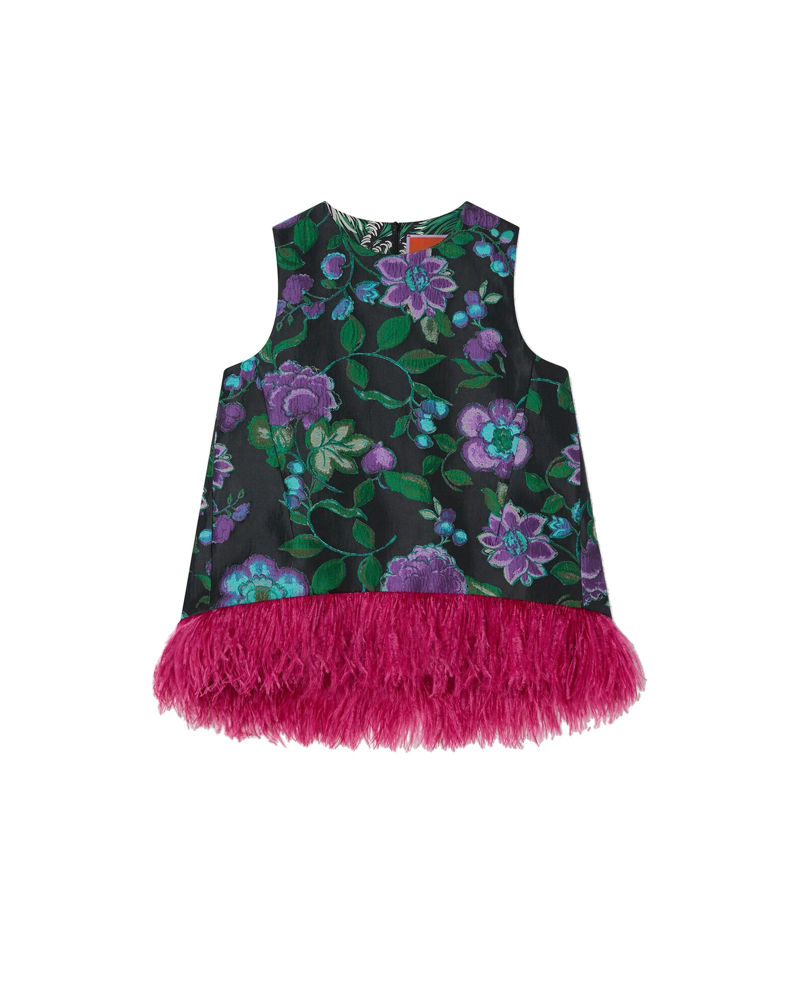 La DoubleJ La Scala Top in Botanical Black at Luxury Shoes La DoubleJ La Scala Top in Botanical Black at Luxury Shoes