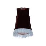 La DoubleJ La Scala Top in Burgandy