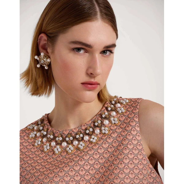La DoubleJ La Scala Top in Tulip Pale Pink, view 5
