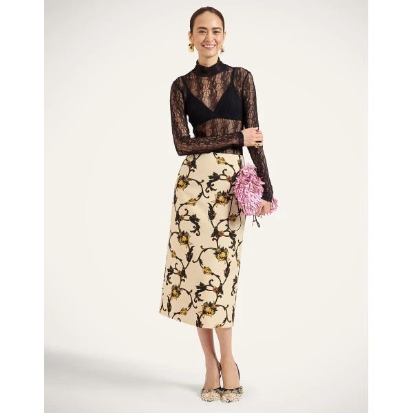 La DoubleJ Lacey Turtleneck in Black at Luxury Shoes 