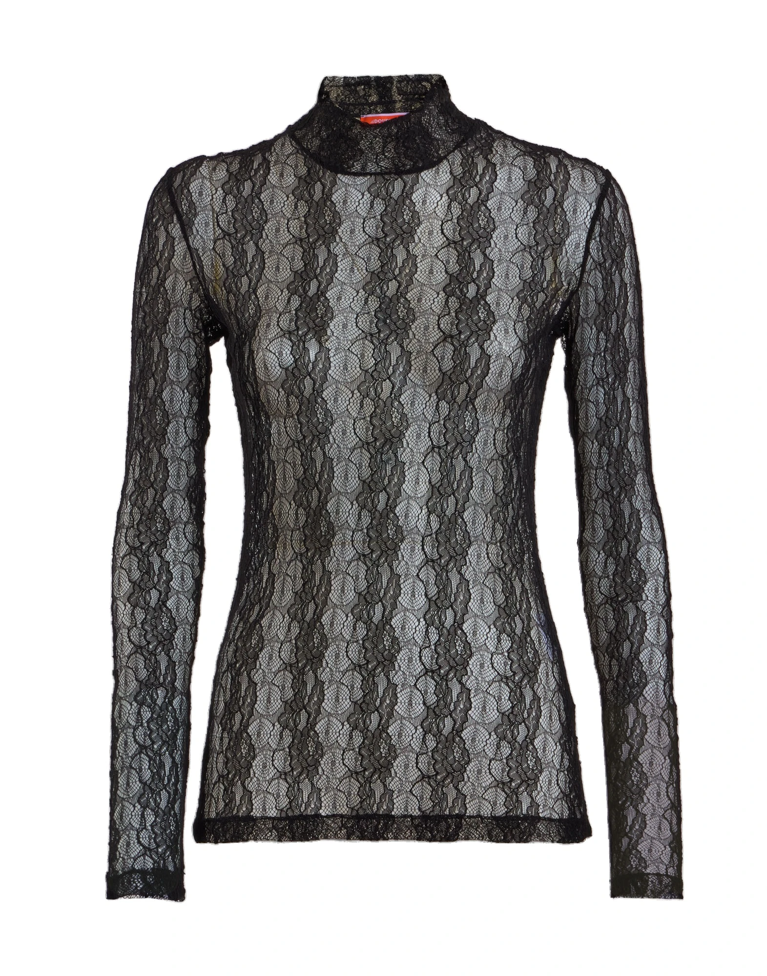 La DoubleJ Lacey Turtleneck in Black at Luxury Shoes La DoubleJ Lacey Turtleneck in Black at Luxury Shoes