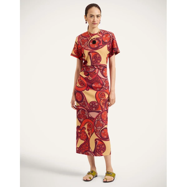 La DoubleJ Lela Dress in Alchemy Red, view 2