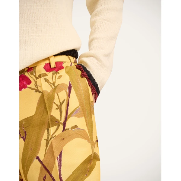 La DoubleJ Let Loose Pants in Bamboo Yellow, view 5