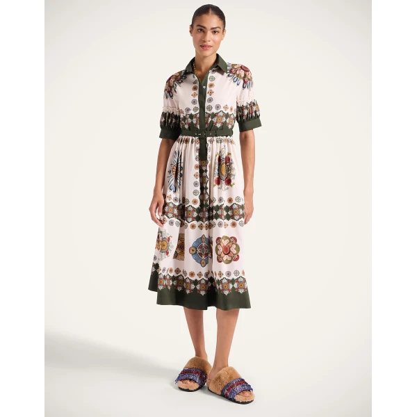 La DoubleJ Libertine Dress in Nucleus Off White, view 2