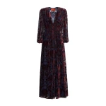 La DoubleJ Long Camerino Dress in Cherubs Blue La DoubleJ Long Camerino Dress in Cherubs Blue