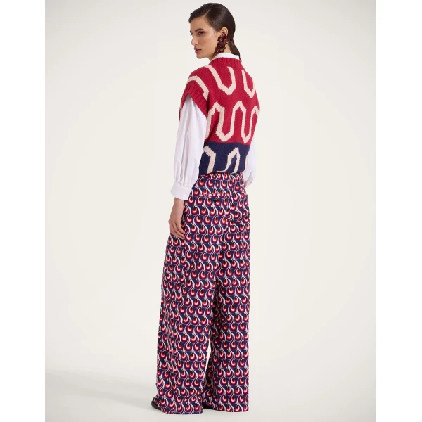 La DoubleJ Loose Pants in Melty Blue, view 3