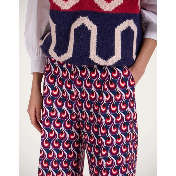 La DoubleJ Loose Pants in Melty Blue, view 4