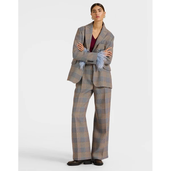 La DoubleJ Loose Pants in Moors Multicolor, view 2