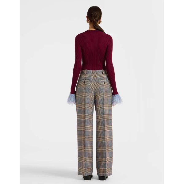 La DoubleJ Loose Pants in Moors Multicolor, view 3