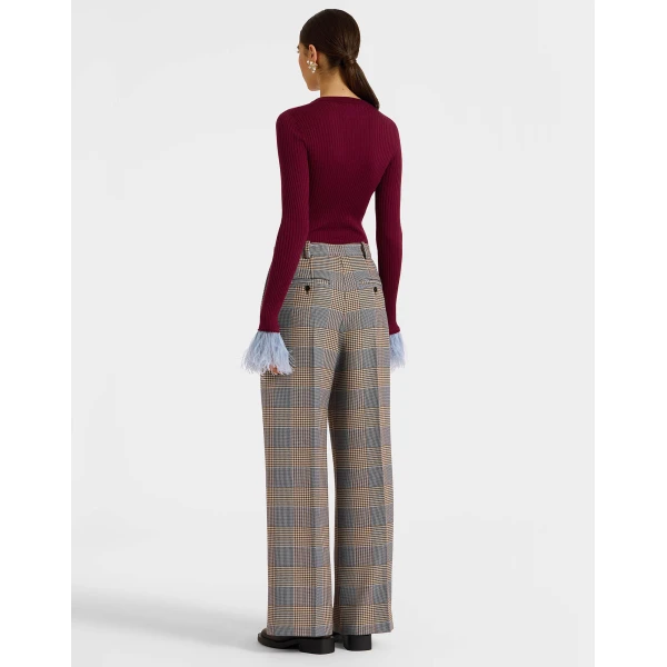 La DoubleJ Loose Pants in Moors Multicolor, view 4