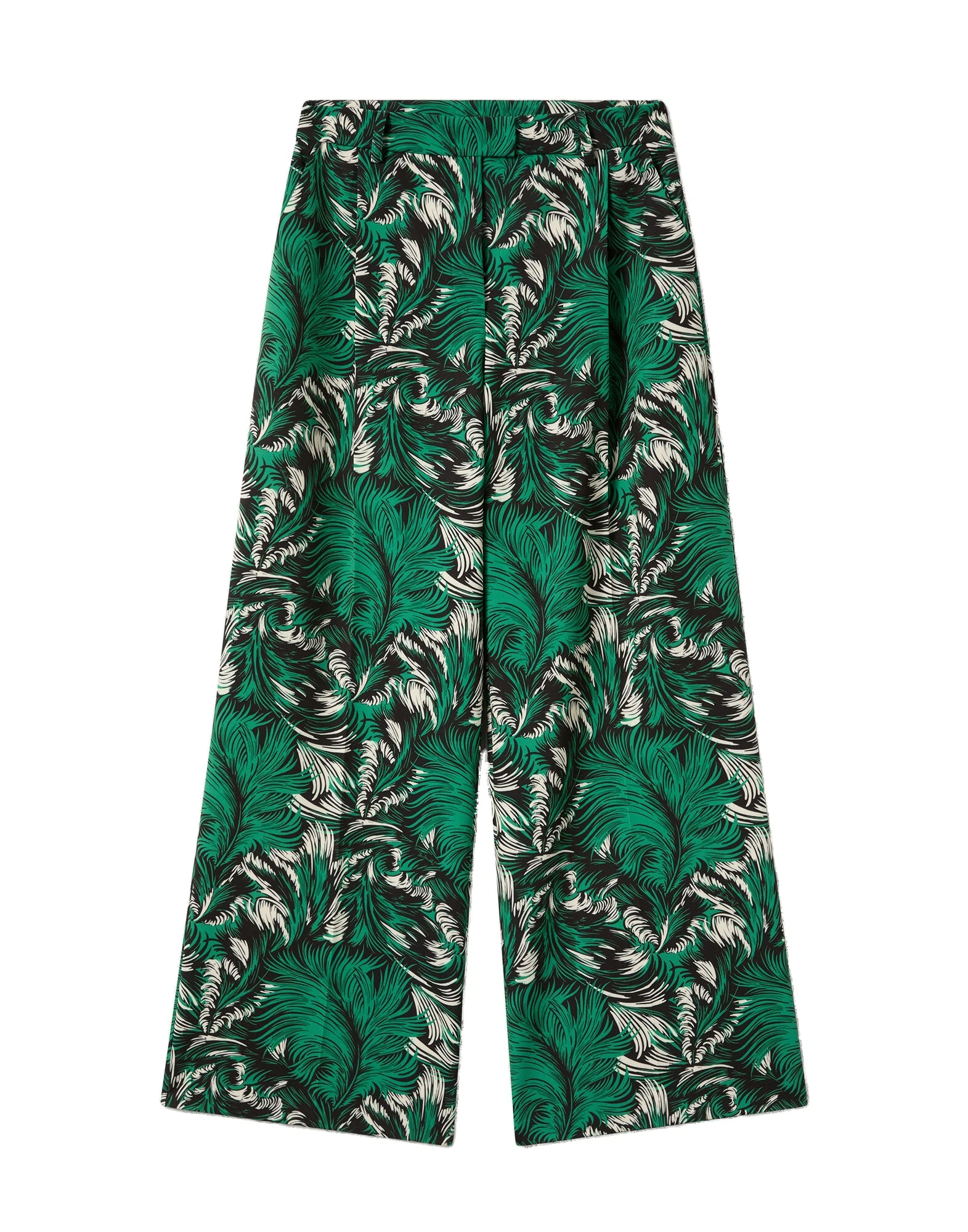 La DoubleJ Loose Pants in Quill Green at Luxury Shoes La DoubleJ Loose Pants in Quill Green at Luxury Shoes