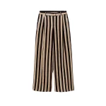 La DoubleJ Loose Pants in Stripes Light Beige