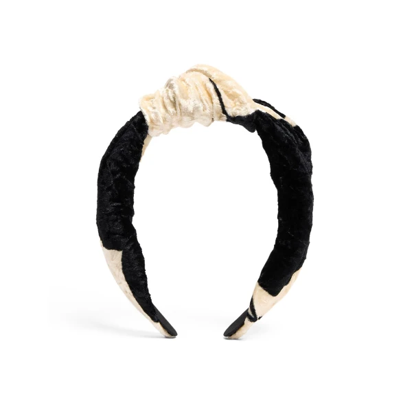 La DoubleJ Love Knot Headband in Lunaria Light Pink at Luxury Shoes 