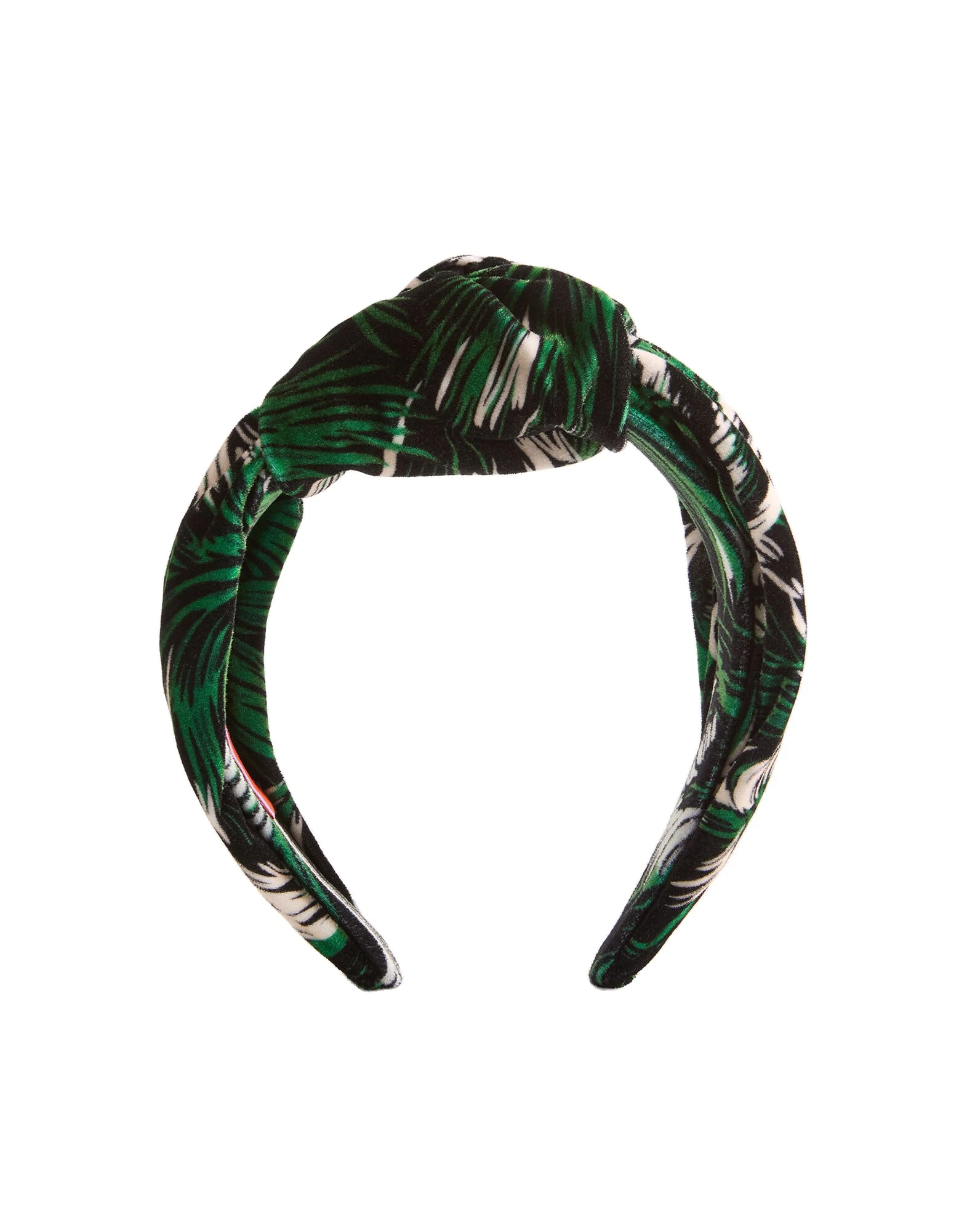 La DoubleJ Love Knot Headband in Quill Green at Luxury Shoes La DoubleJ Love Knot Headband in Quill Green at Luxury Shoes