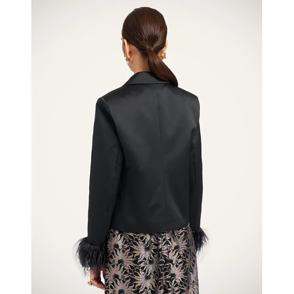 La DoubleJ Luckycharm Jacket in Black at Luxury Shoes 
