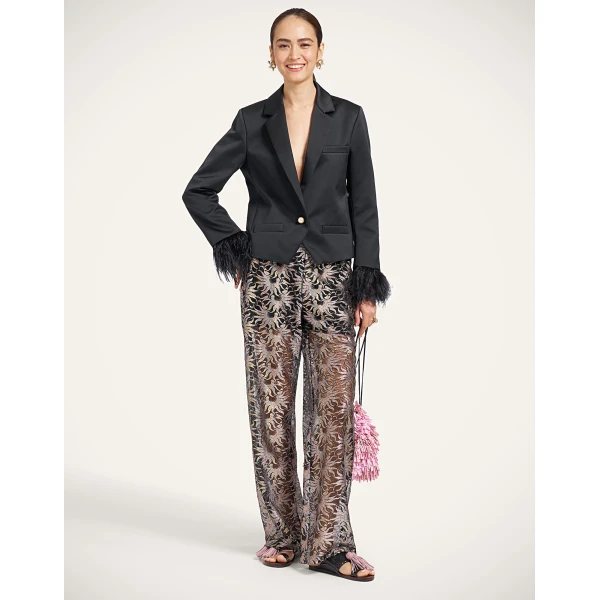 La DoubleJ Luckycharm Jacket in Black at Luxury Shoes 