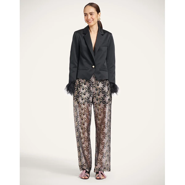 La DoubleJ Luckycharm Jacket in Black at Luxury Shoes 