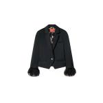 La DoubleJ Luckycharm Jacket in Black at Luxury Shoes 