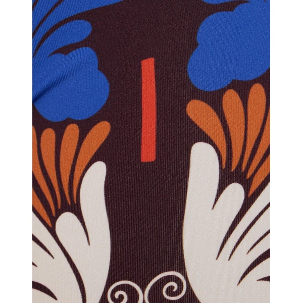 La DoubleJ Magica Leggings in Ali Micro Chocolate, view 6