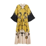 La DoubleJ Magnifico Dress in Buttercup Gold at Luxury Shoes 