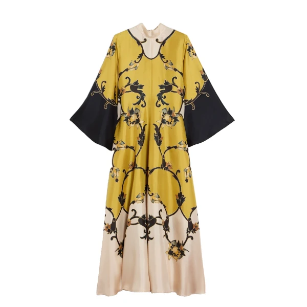 Magnifico Dress in Buttercup Gold