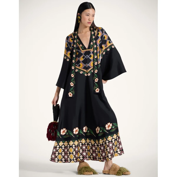 La DoubleJ Magnifico Dress in Dazed Black, view 2