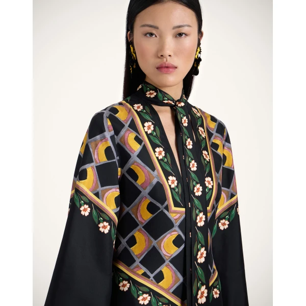 La DoubleJ Magnifico Dress in Dazed Black, view 6