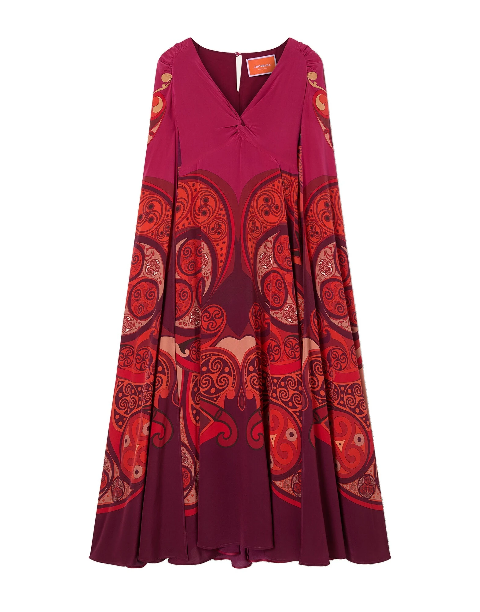 La DoubleJ Make An Entrance Dress in Alchemy Dark Red at Luxury Shoes La DoubleJ Make An Entrance Dress in Alchemy Dark Red at Luxury Shoes