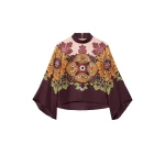 La DoubleJ Make An Exit Top in Bounty Burgundy