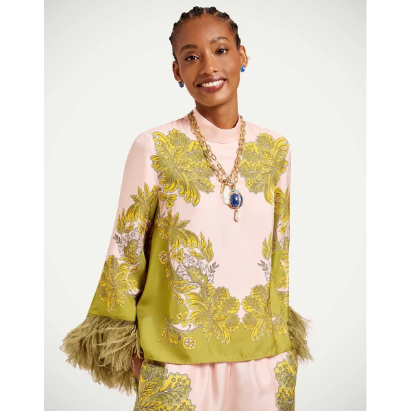 La DoubleJ Make An Exit Top in Swathe Pink, view 2
