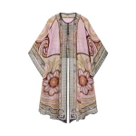 La DoubleJ Maria Cape in Kells Pink at Luxury Shoes 