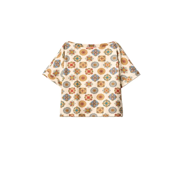 Meditation Tee in Nucleus Off White