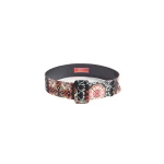 La DoubleJ Medium Belt in Ballata Black at Luxury Shoes 