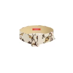 La DoubleJ Medium Belt in Buttercup Micro White at Luxury Shoes 