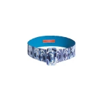 La DoubleJ Medium Belt in Cocoon Blue at Luxury Shoes 