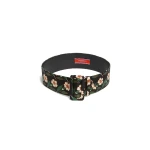 La DoubleJ Medium Belt in Mayfair Black at Luxury Shoes 