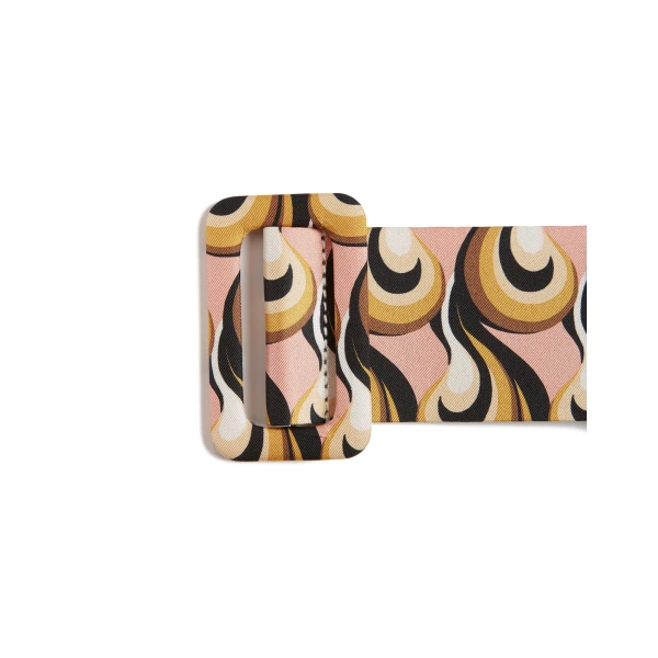 La DoubleJ Medium Belt in Melty Pink at Luxury Shoes 