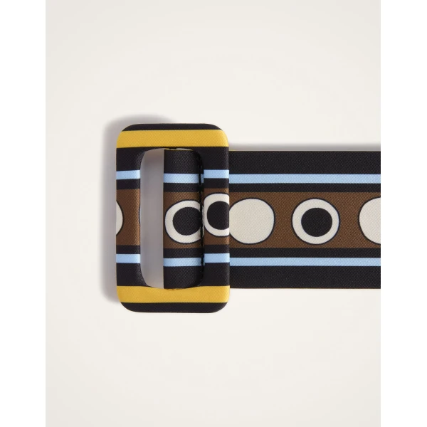 La DoubleJ Medium Belt in Sanctuary Brown at Luxury Shoes 