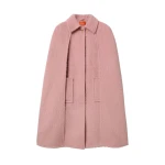 La DoubleJ Milano Cape Coat in Pink La DoubleJ Milano Cape Coat in Pink