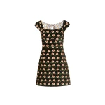 La DoubleJ Mini Arabesque Dress in Mayfair Black La DoubleJ Mini Arabesque Dress in Mayfair Black